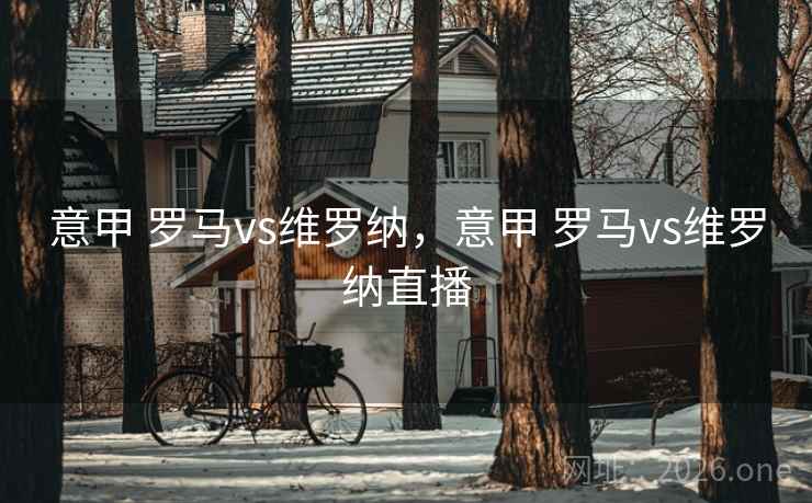 意甲 罗马vs维罗纳,意甲 罗马vs维罗纳直播