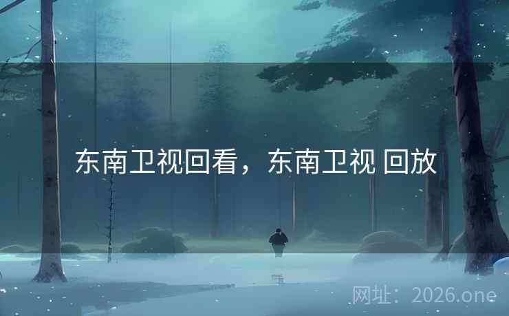 东南卫视回看,东南卫视 回放