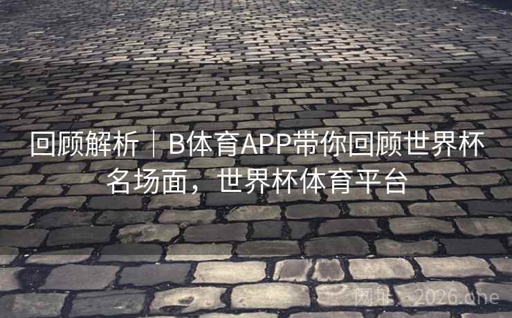 回顾解析|B体育APP带你回顾世界杯名场面,世界杯体育平台