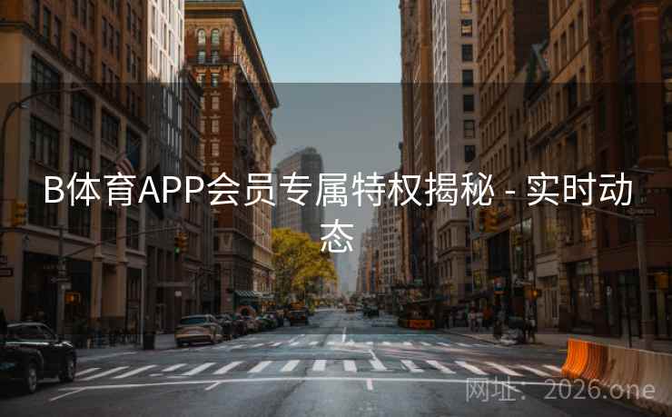 B体育APP会员专属特权揭秘 - 实时动态