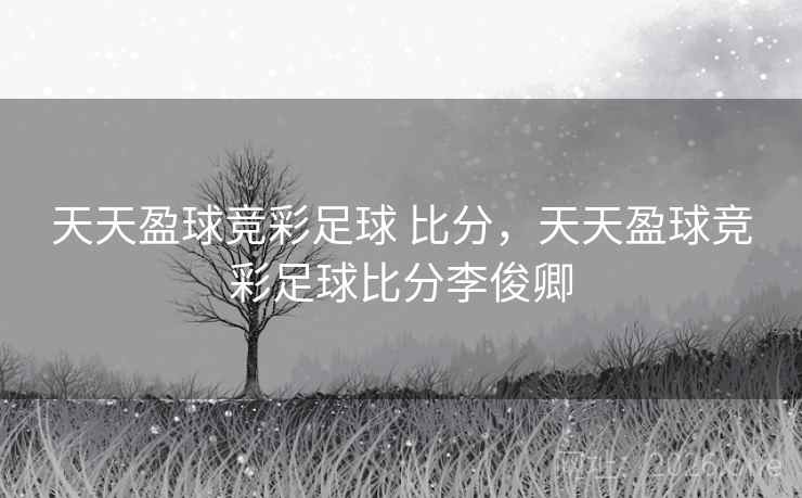 天天盈球竞彩足球 比分,天天盈球竞彩足球比分李俊卿