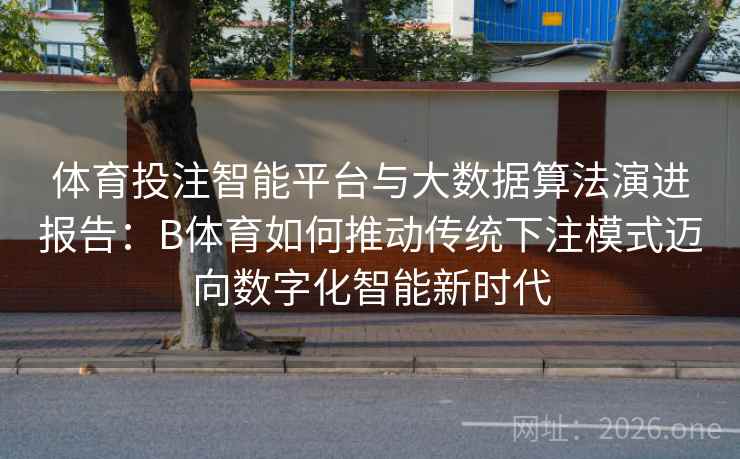 体育投注智能平台与大数据算法演进报告:B体育如何推动传统下注模式迈向数字化智能新时代