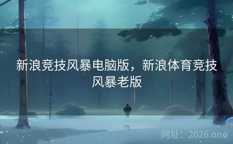 新浪竞技风暴电脑版,新浪体育竞技风暴老版