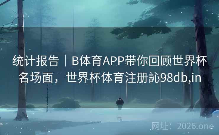 统计报告|B体育APP带你回顾世界杯名场面,世界杯体育注册訫98db,in