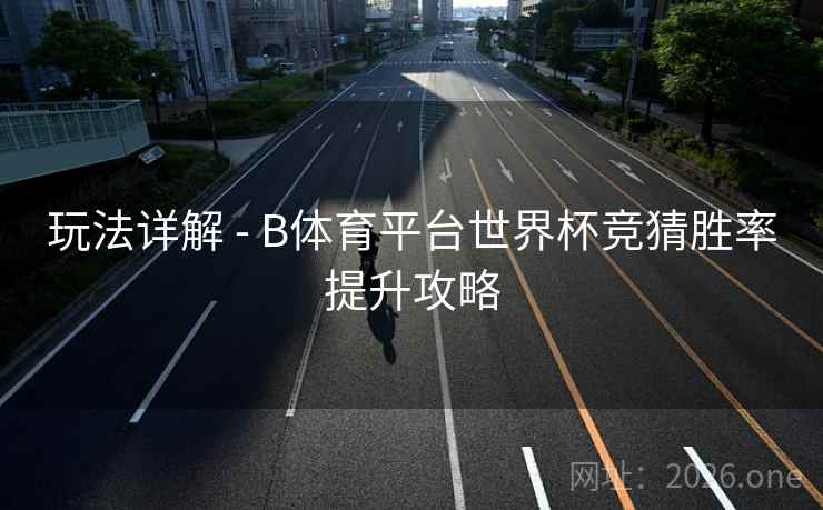 玩法详解 - B体育平台世界杯竞猜胜率提升攻略